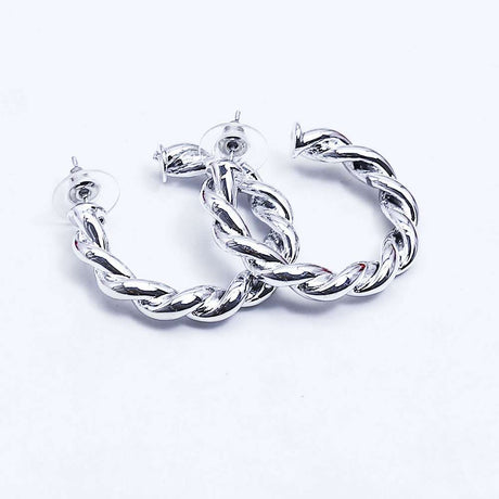 Fluffy - Twined Metal Earing Of Fluffy Women's Accessories-Gold