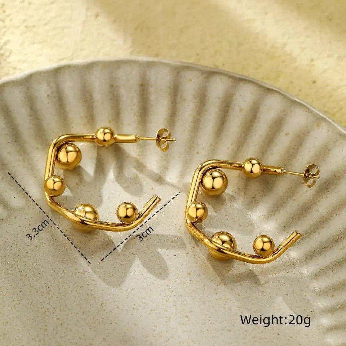 Fluffy - Distinctive earrings for women