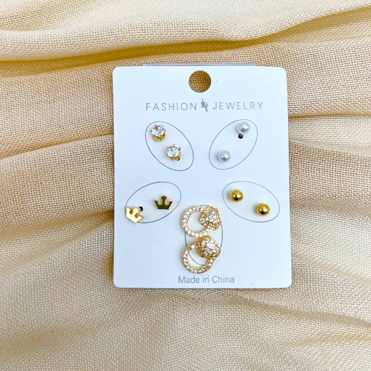 Fluffy - Stars Set Of Earring Fluffy Women's Accessories