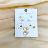 Fluffy - Stars Set Of Earring Fluffy Women's Accessories