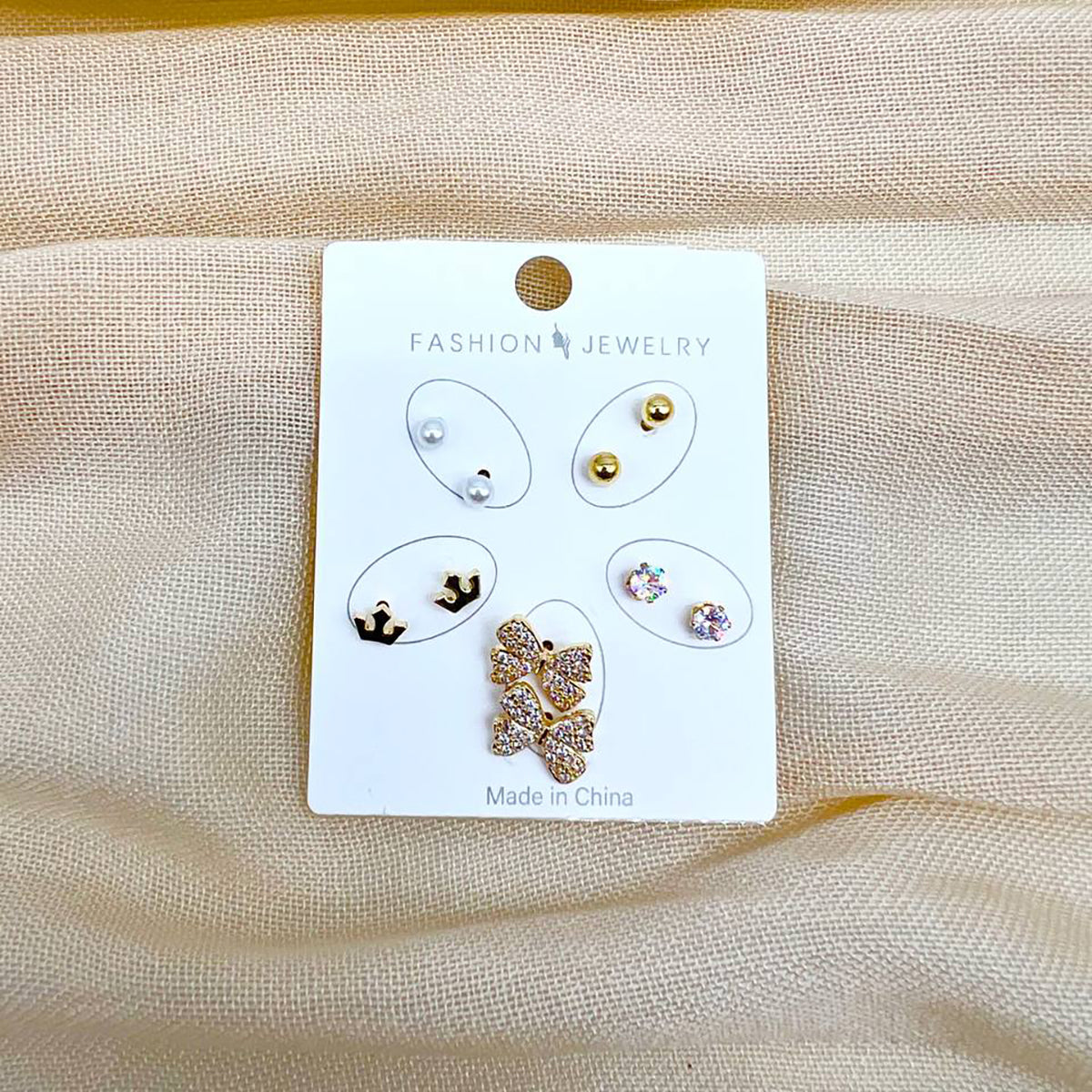 Fluffy - Stars Set Of Earring Fluffy Women's Accessories