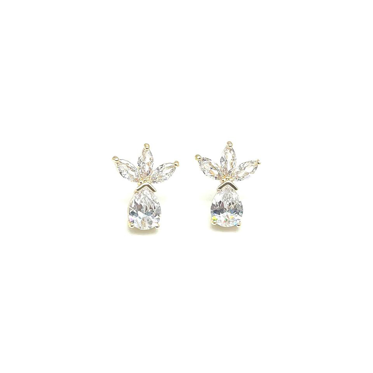 Fluffy - Square Chains Set - Earring Of Fluffy Women's Accessories