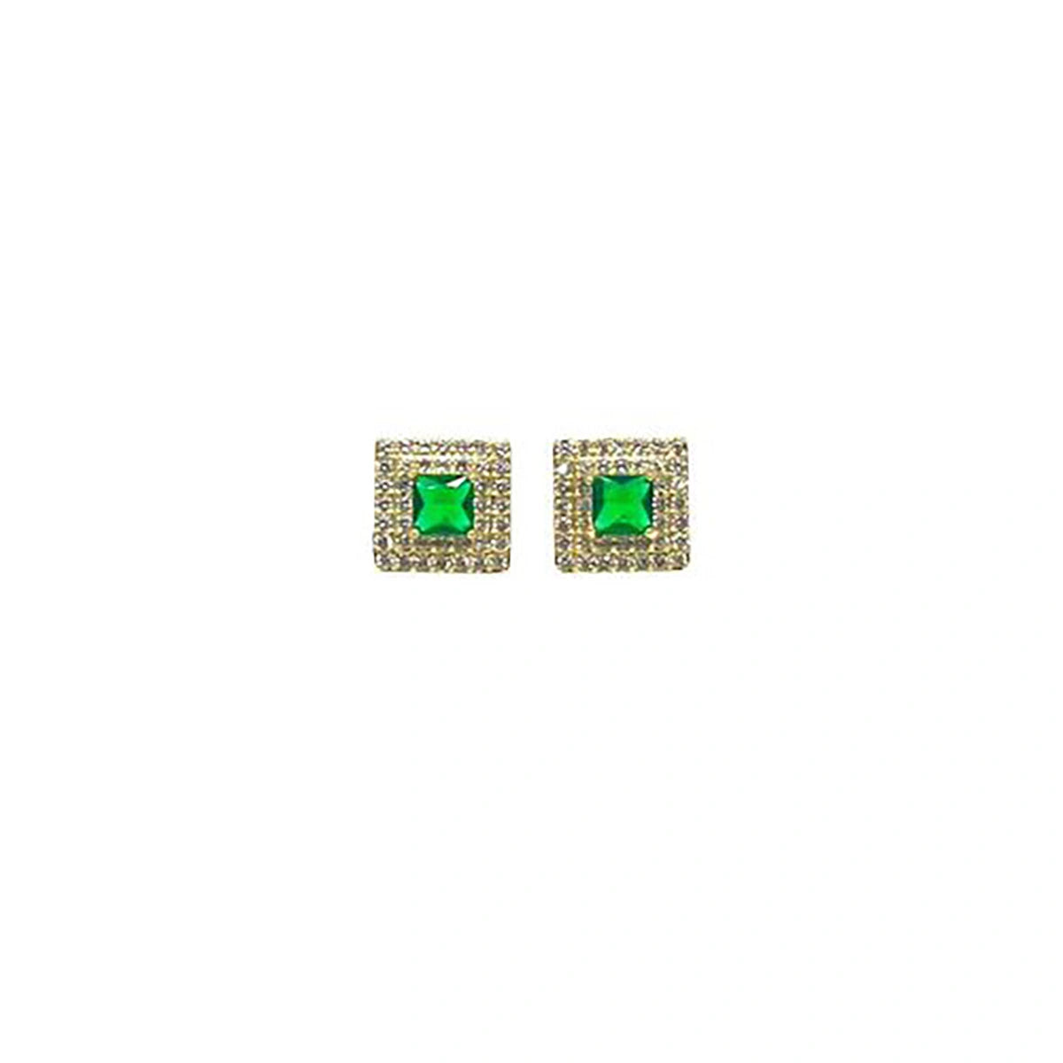 Fluffy - Square Chains Set - Earring Of Fluffy Women's Accessories