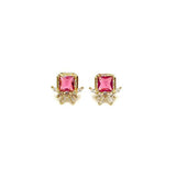 Fluffy - Square Chains Set - Earring Of Fluffy Women's Accessories