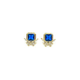 Fluffy - Square Chains Set - Earring Of Fluffy Women's Accessories