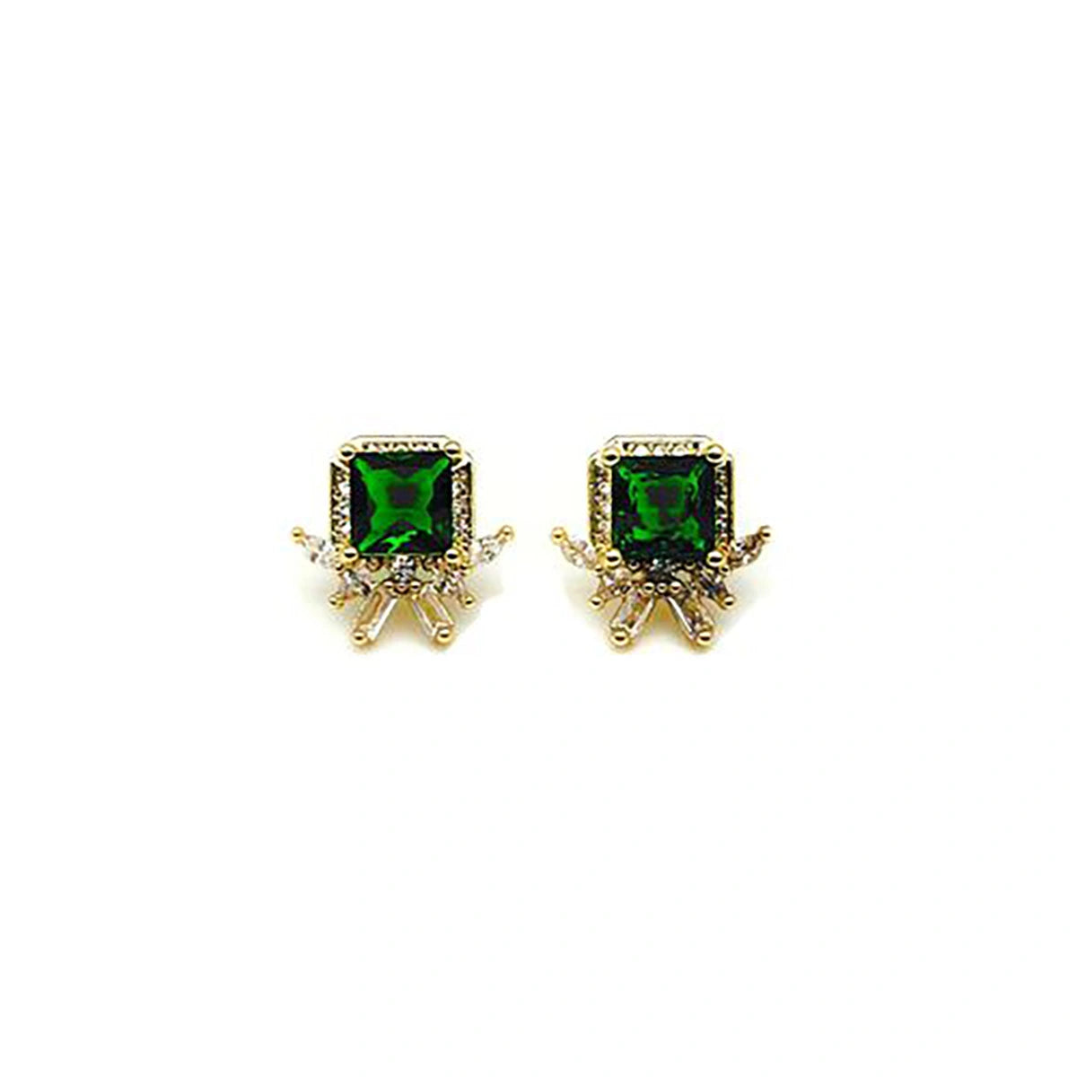 Fluffy - Square Chains Set - Earring Of Fluffy Women's Accessories