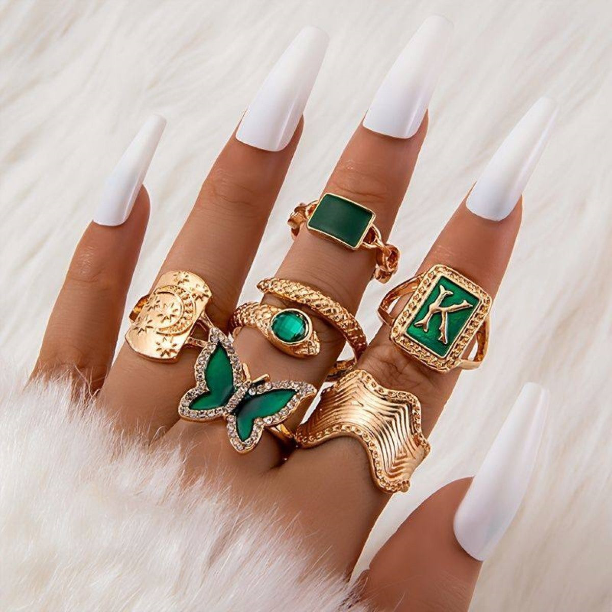 Fluffy - Elegant ring for women