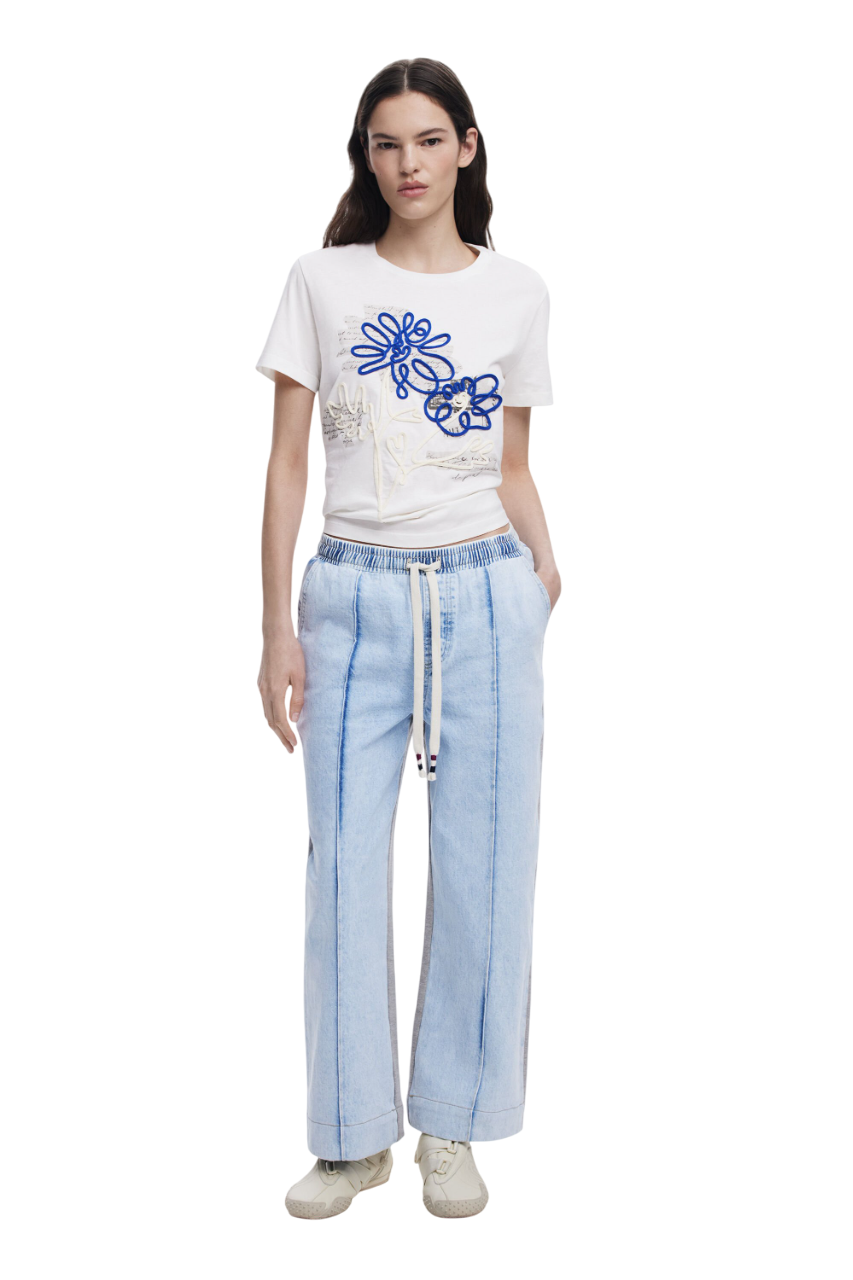Desigual - Cropped Jogger Jeans - sold by FIG
