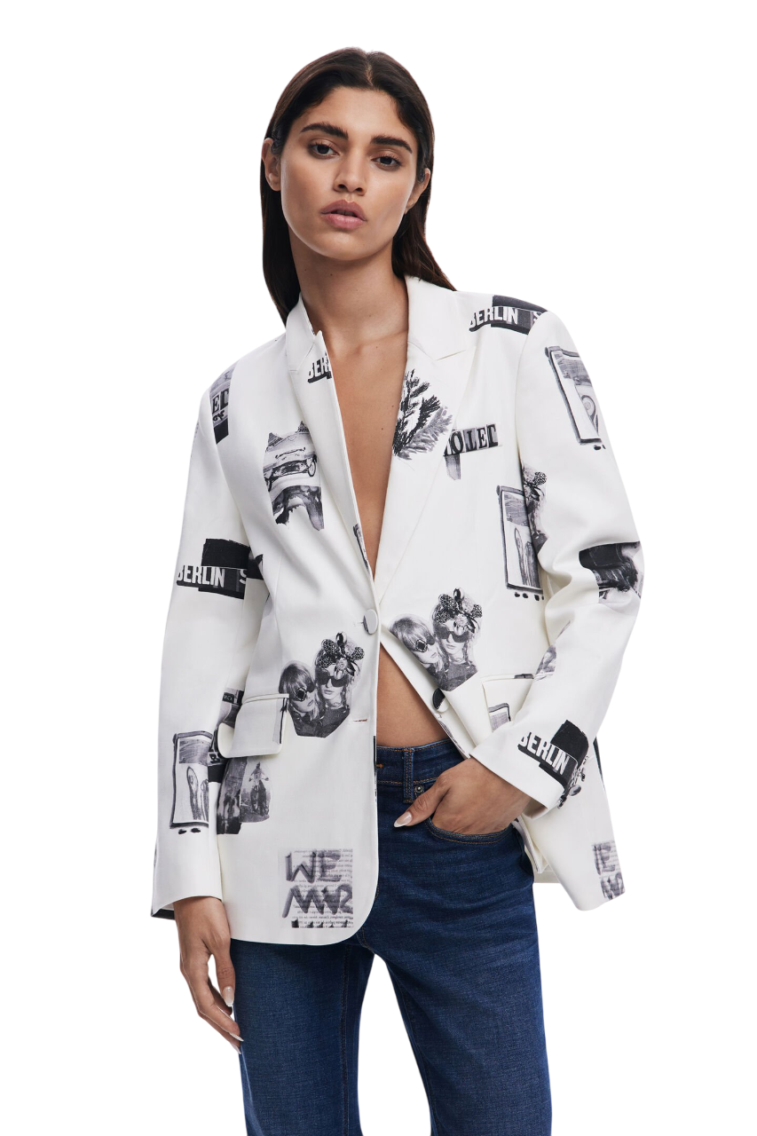 Desigual - Collage blazer - sold by FIG
