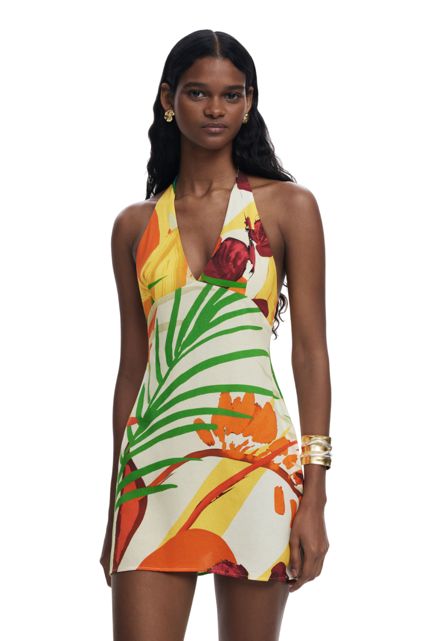Desigual - Tropical short dress - sold by FIG