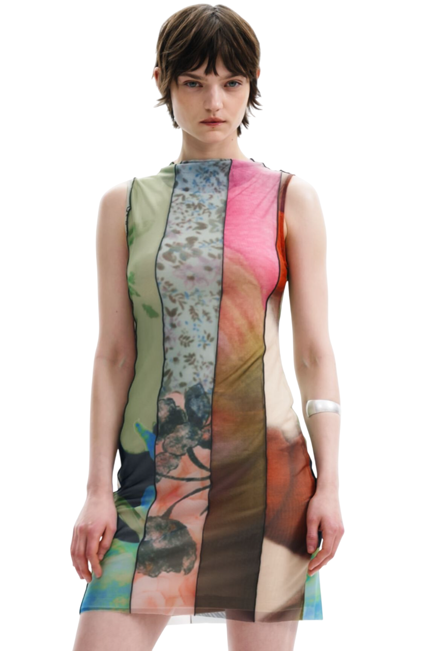 Desigual - Panel mini dress - sold by FIG