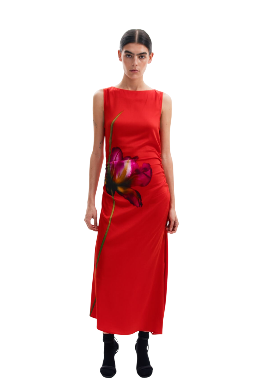 Desigual - Orchid asymmetrical dress - sold by FIG