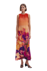 Desigual - Long crepe dress by Christian Lacroix - sold by FIG