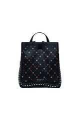 Desigual - Small perforated backpack with studs