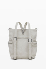 Desigual - Large logo faux leather backpack
