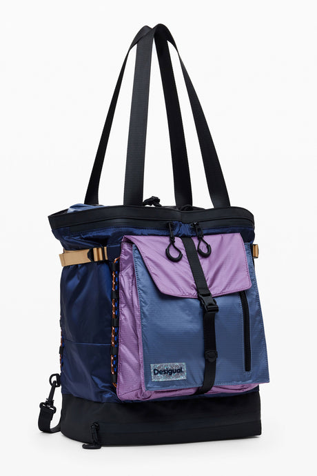 Desigual - Large nylon tote backpack