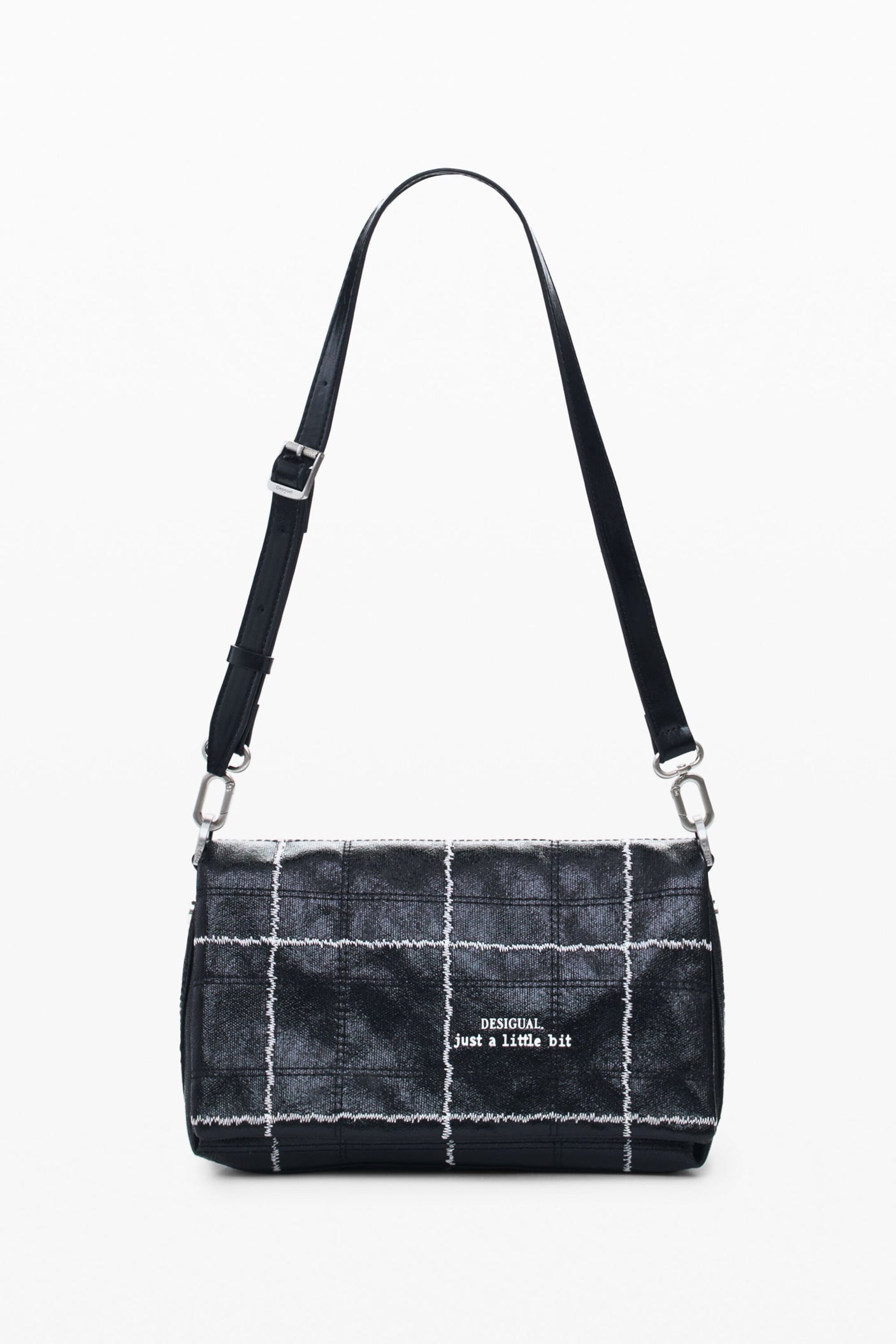 Desigual - Medium shiny crossbody bag