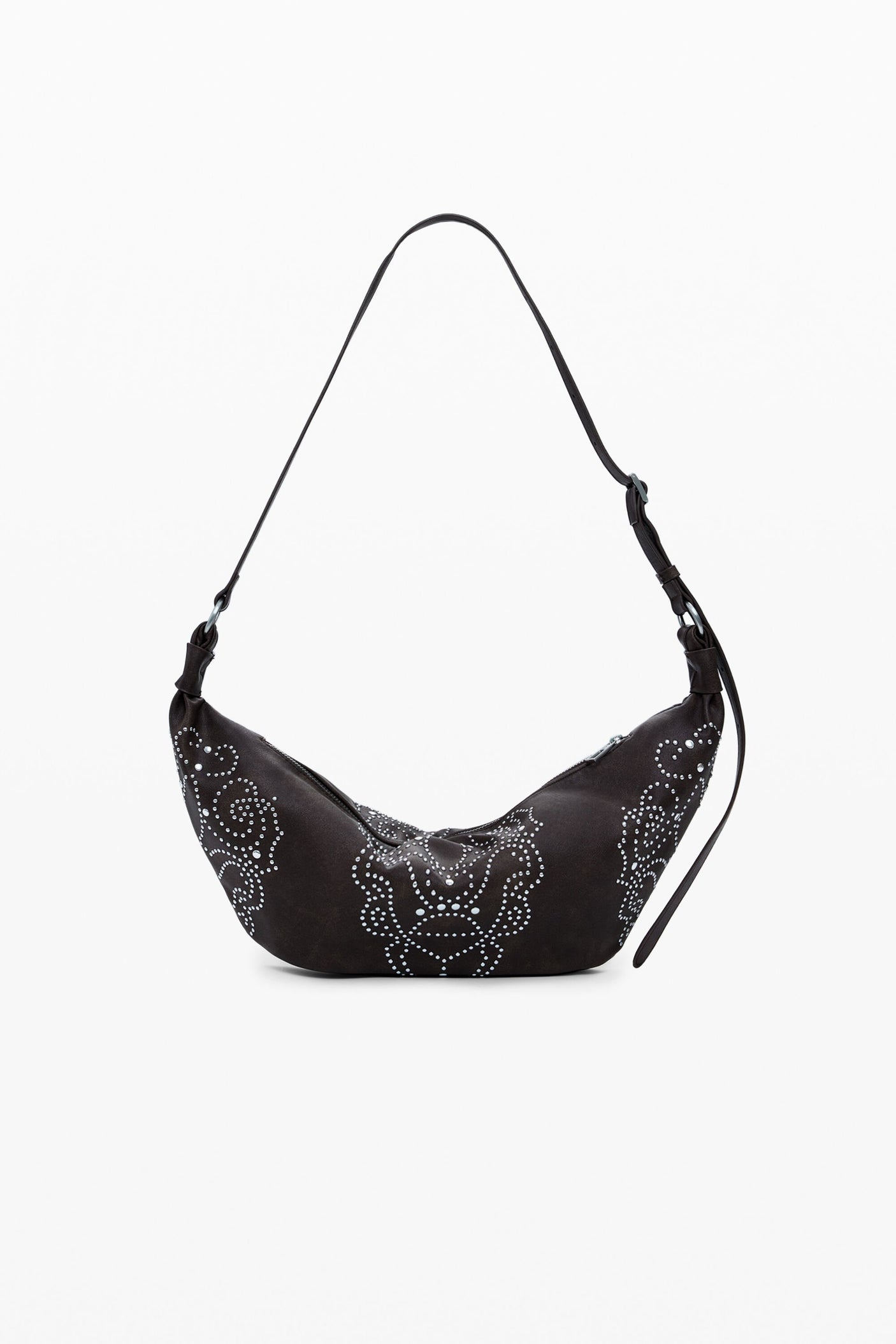 Desigual - Medium faux leather studded bag