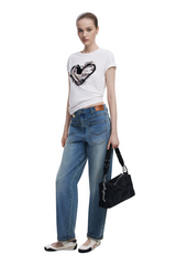 Desigual - Medium 3D embossed bag