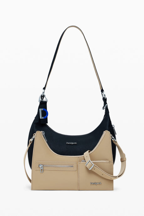 Desigual - Medium detachable two-tone bag