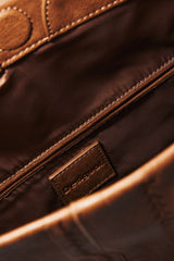 Desigual - Medium embroidered faux leather bag