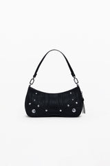 Desigual - Small embroidered faux leather bag
