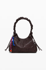 Desigual - Medium 3D logo bag with ruched handle