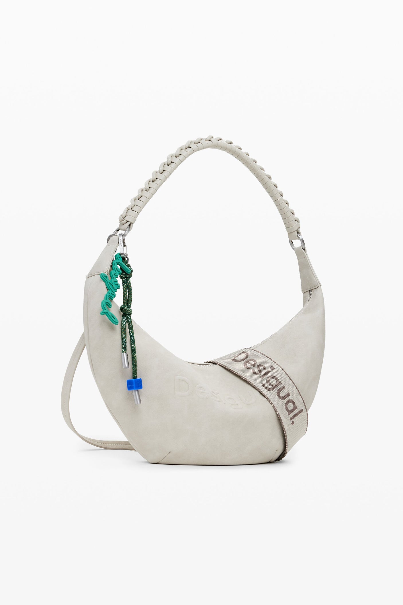 Desigual - Medium 3D logo crossbody bag