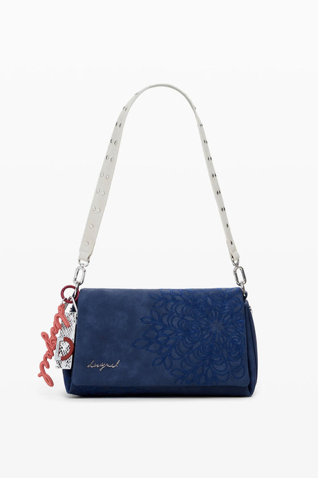 Desigual - Small crossbody bag with mandala embossing