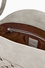 Desigual - Medium studded patch handbag