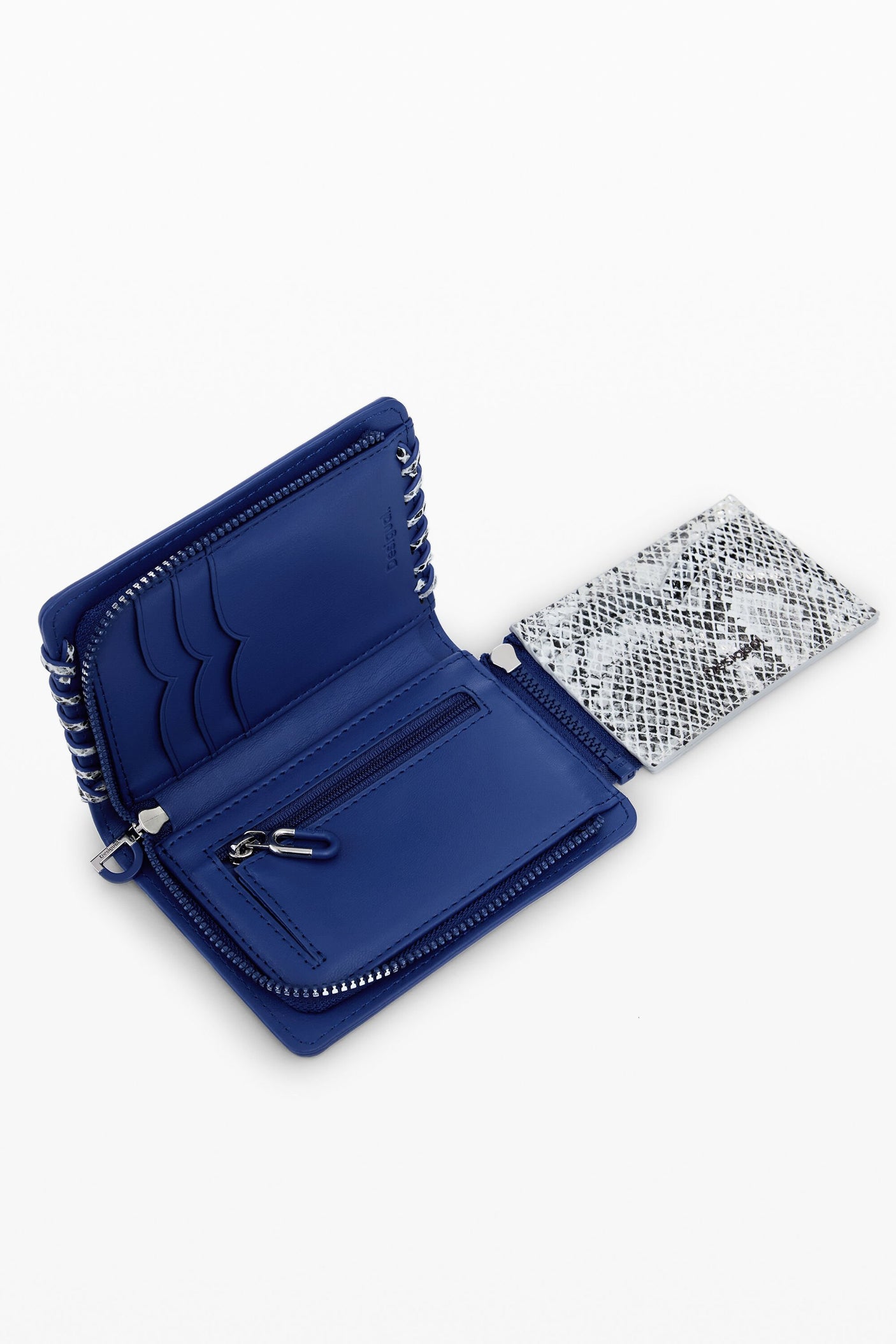 Desigual - Medium detachable stitched wallet