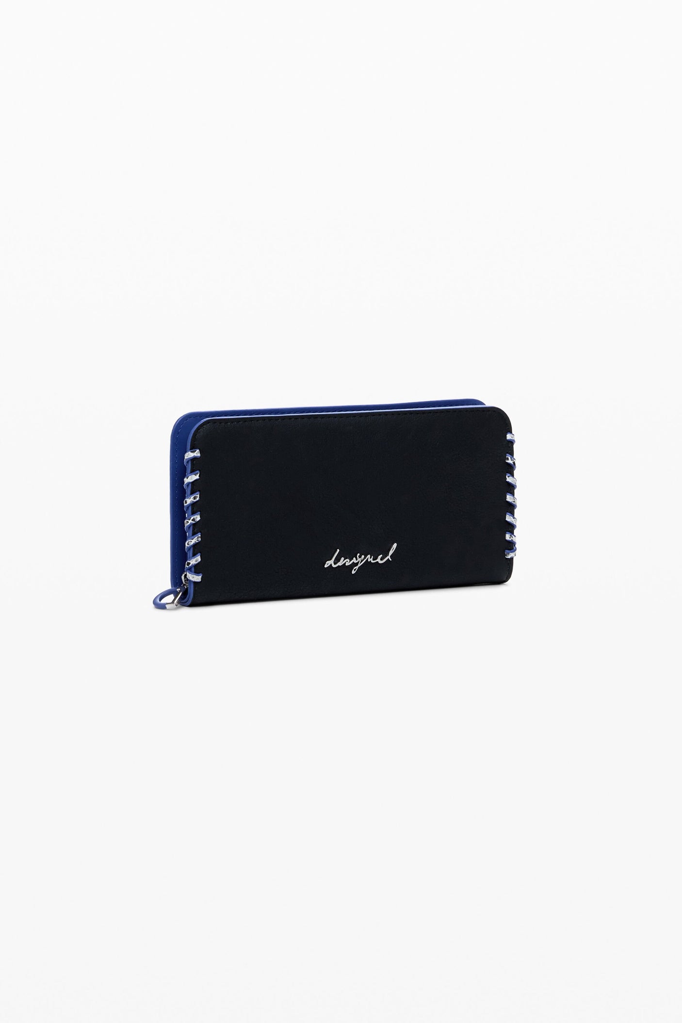 Desigual - Large wallet with side stitching