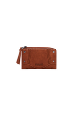 Desigual - Medium embroidered faux leather wallet