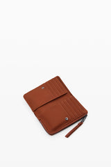 Desigual - Medium embroidered faux leather wallet
