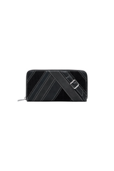 Desigual - Large faux leather wallet with buckles