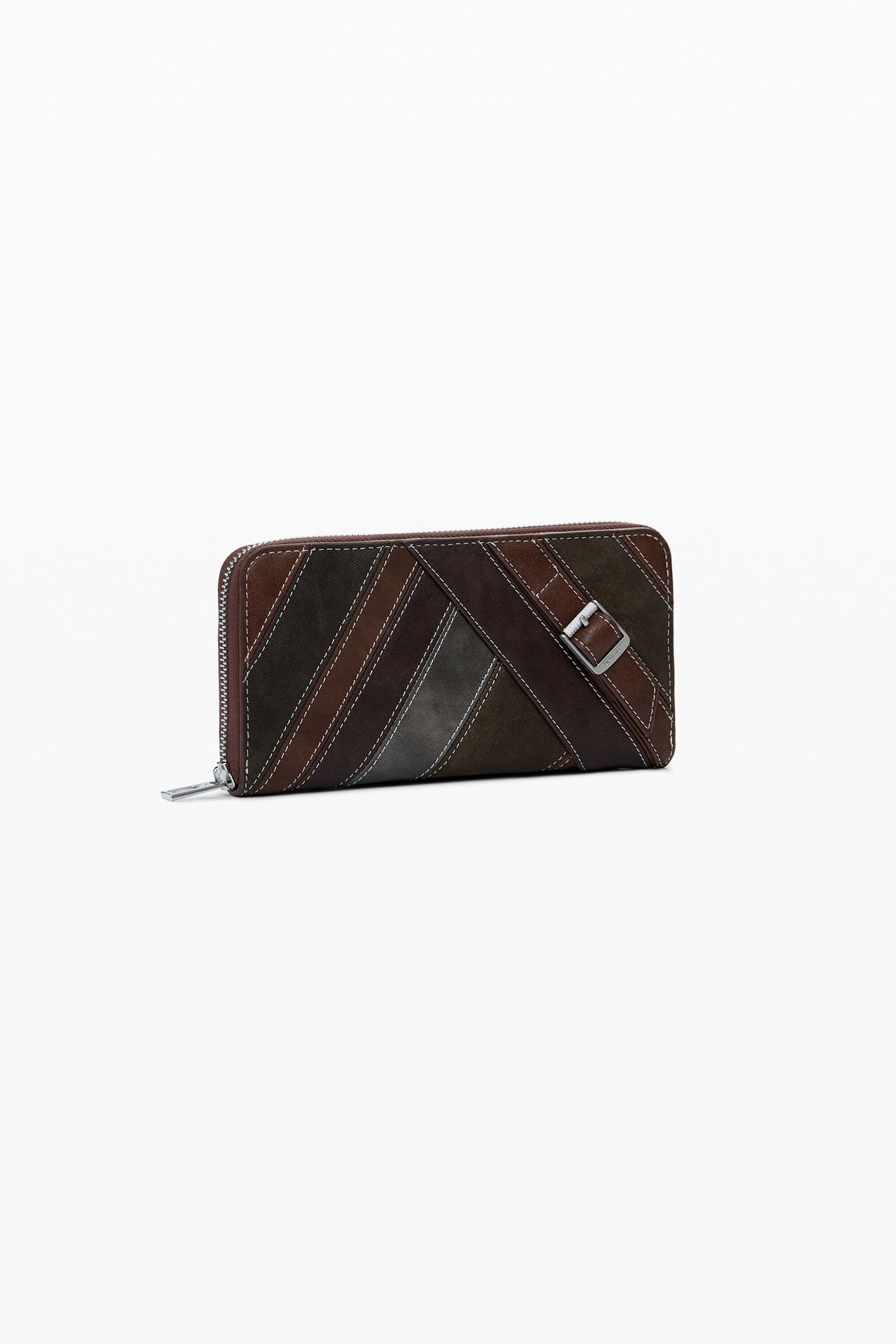 Desigual - Large wallet with decorative straps