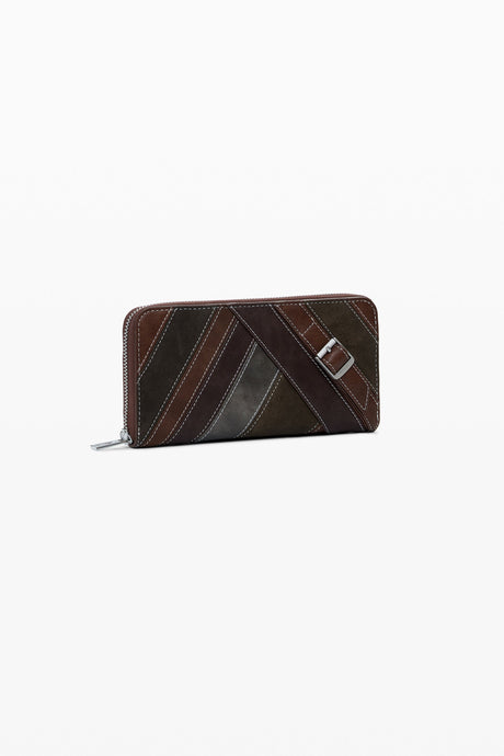 Desigual - Large wallet with decorative straps