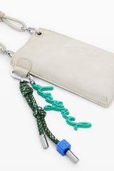 Desigual - Mobile holder leather-effect logo