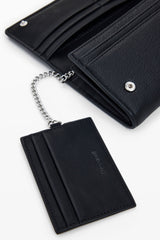 Desigual - Medium embroidered faux leather wallet