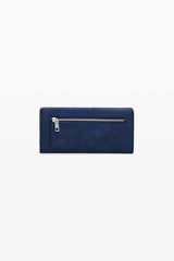 Desigual - Medium embroidered faux leather wallet