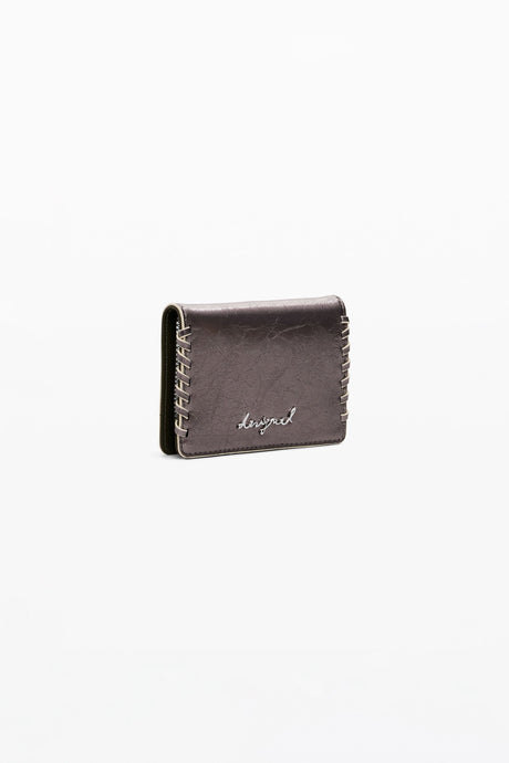 Desigual - Small convertible metallic wallet