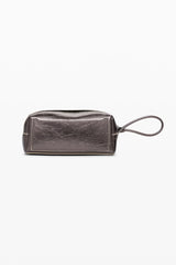 Desigual - Medium elongated metallic toiletry bag