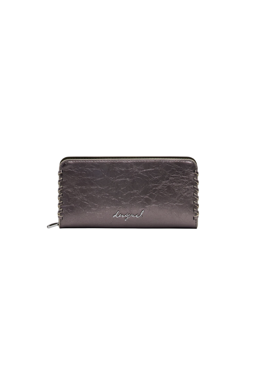 Desigual - Large metallic wallet