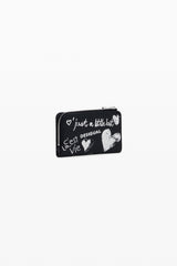 Desigual - Medium graffiti faux leather wallet