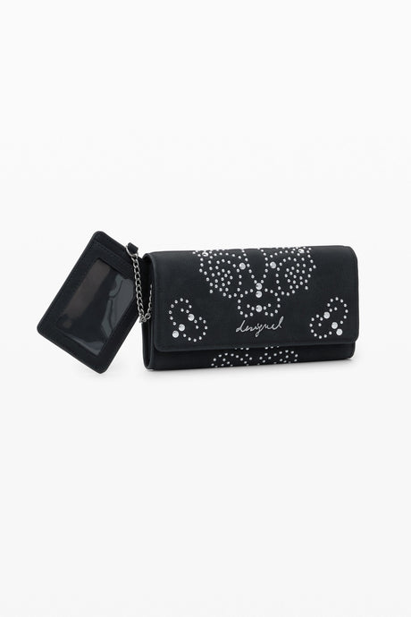 Desigual - Large studded cardholder wallet
