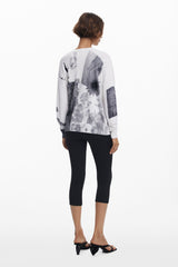 Desigual - Fine collage sweater