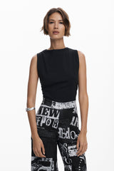 Desigual - Combined newspaper jumpsuit