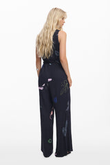 Desigual - Floral palazzo jumpsuit