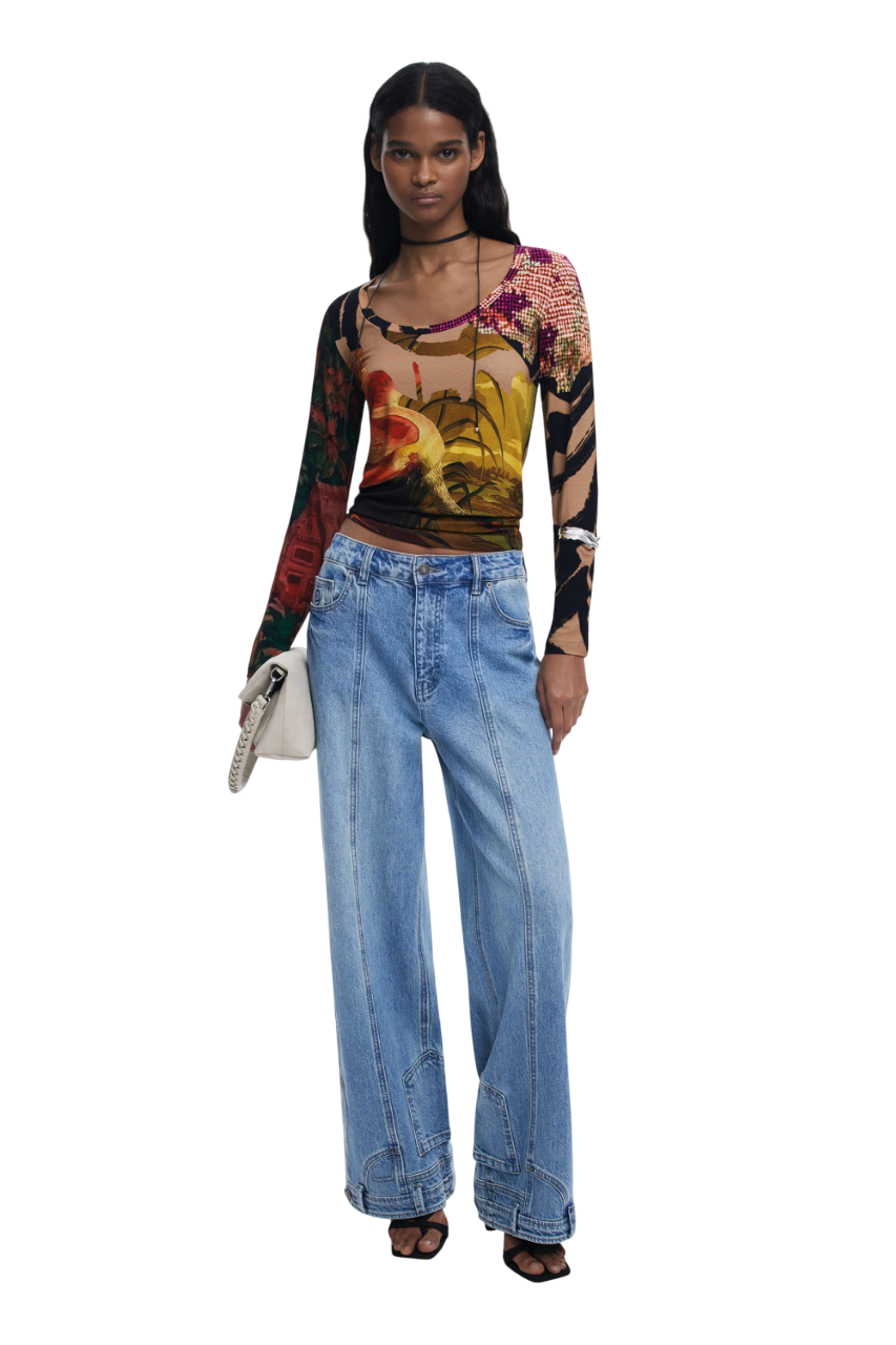 Desigual - T-shirt designed by Mr. Christian Lacroix