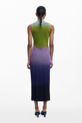 Desigual - Gradient tulle midi dress